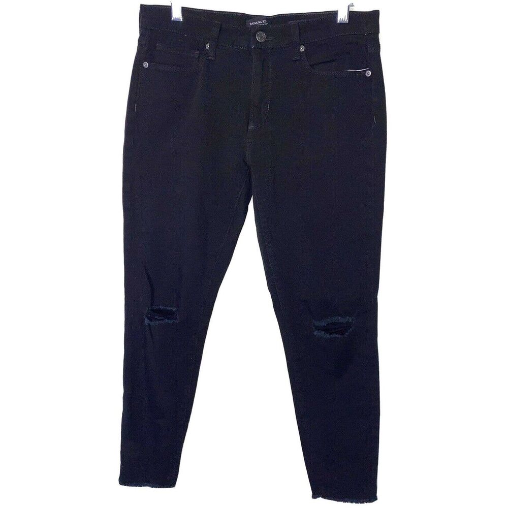 Banana Republic Busted Knee Jeans 29 !
